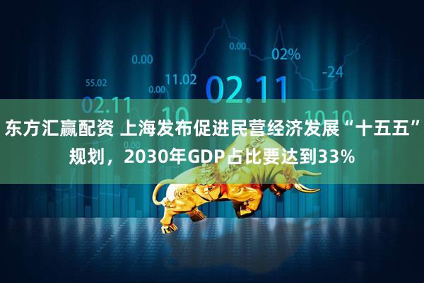 东方汇赢配资 上海发布促进民营经济发展“十五五”规划，2030年GDP占比要达到33%